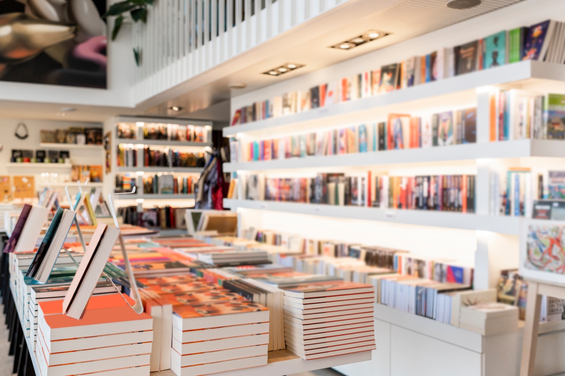 Bookstore full of books makes for better everyday life